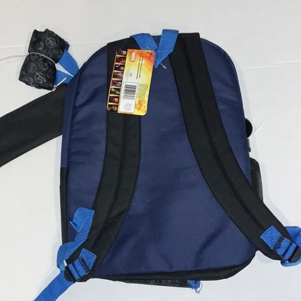NWT Marvel Avengers Boys Backpack Lunch-bag Water Bottle Cinch Sack Set